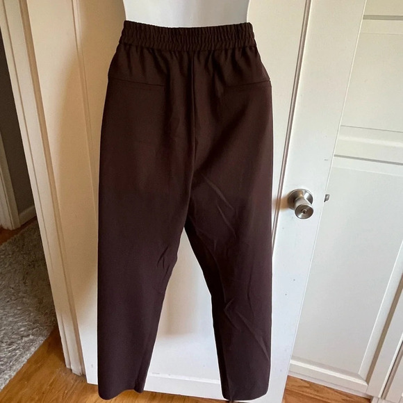 All Saints Aleida Lightweight Tri
Trousers. Pull on pants brown size 10 Academia - Picture 8 of 15